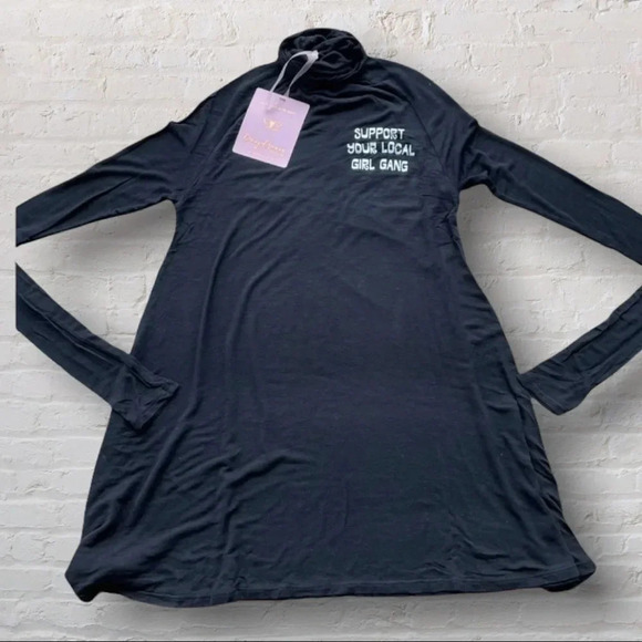 NEW Daydream Nation Sweater dress Black XS - Picture 3 of 6